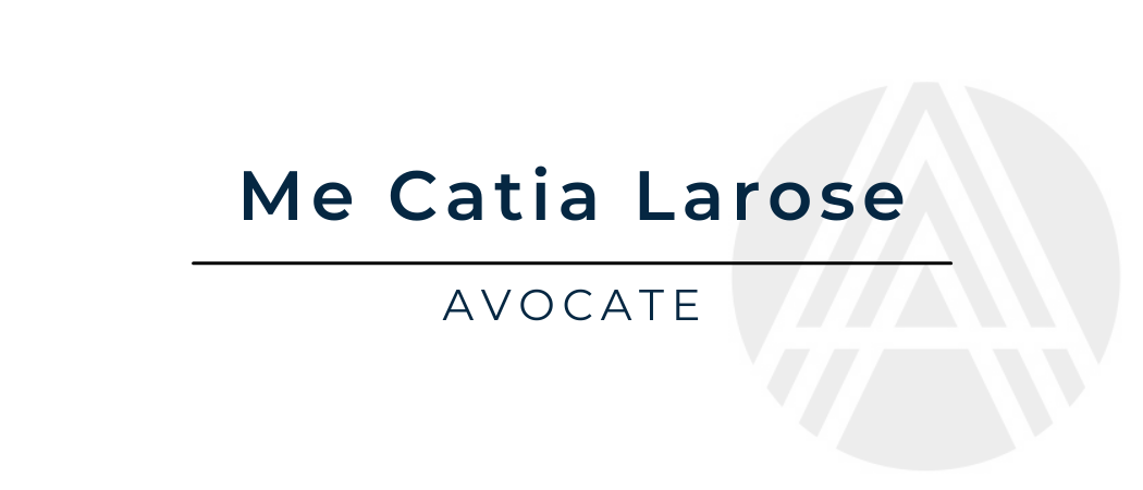 Catia Larose, avocate — CLJuriexperts